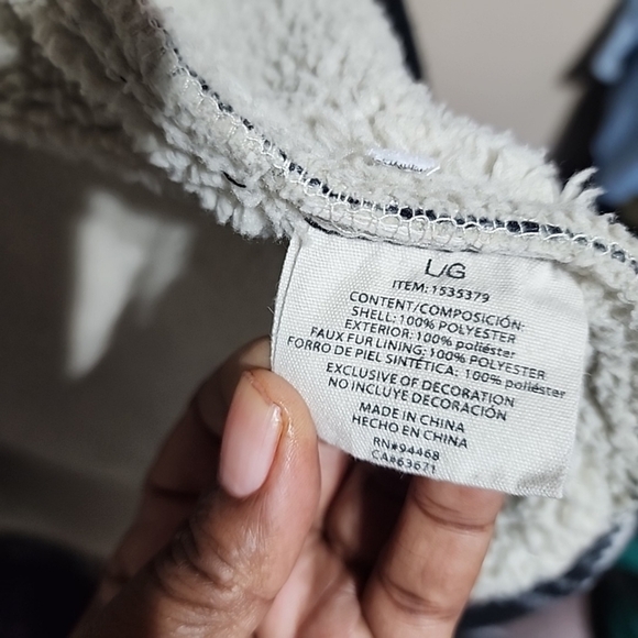 Upcycled Marilyn Monroe Flannel Jacket – Size Large - Picture 7 of 7